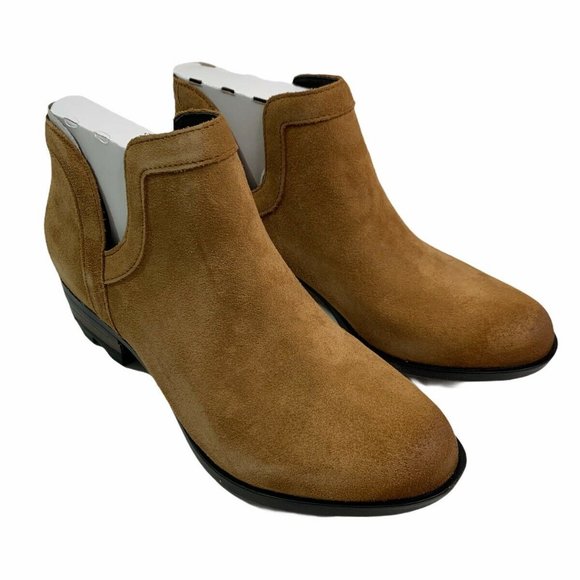 Sorel Shoes - Sorel Lolla Cut Out Bootie Brown Size 8,10